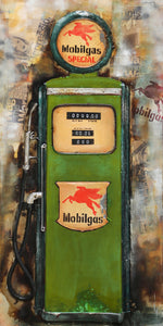Charger l&#39;image dans la galerie, Pompe à Essence Verte - Métal 3D
